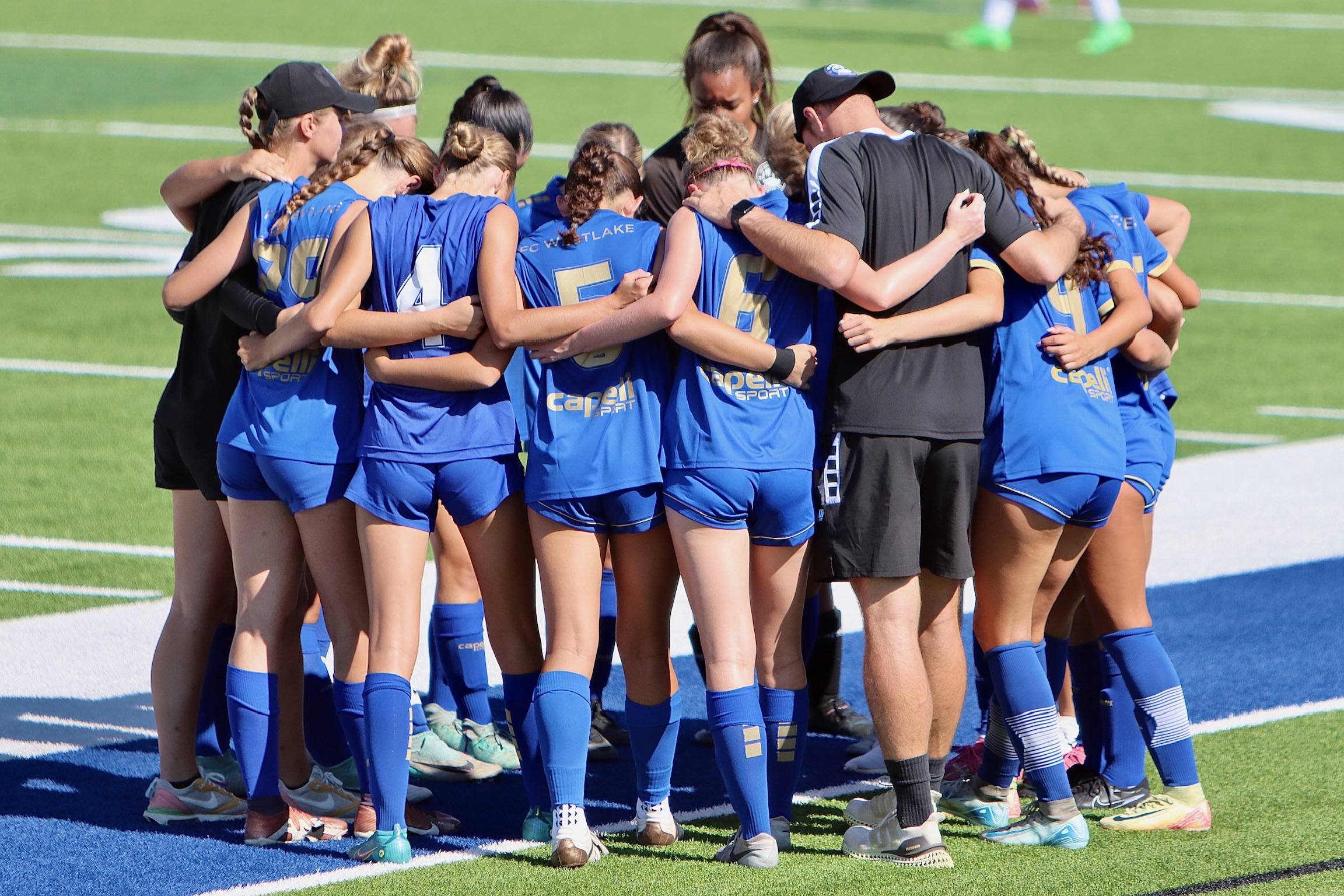 Girls Huddle