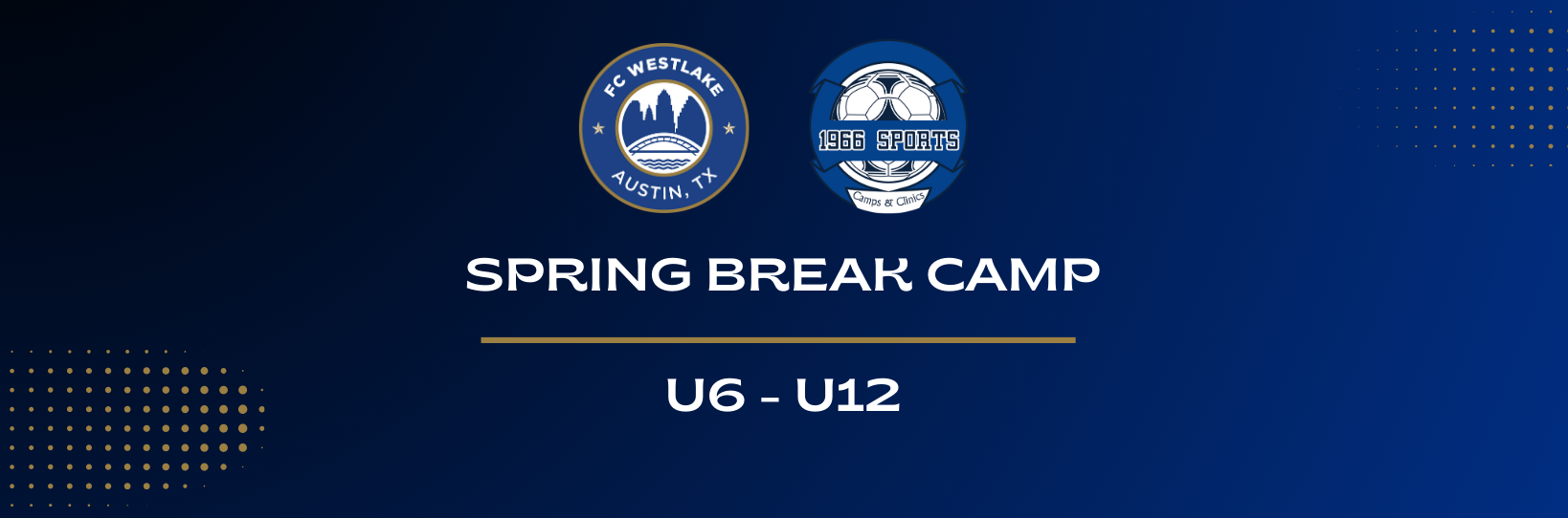 Spring Break Camp Banner