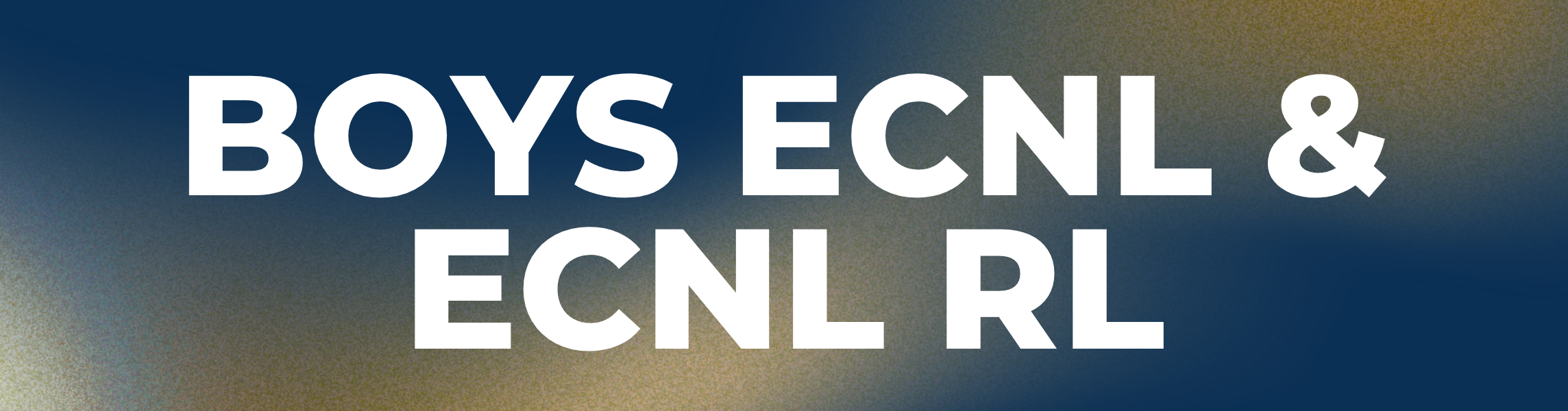 boys ecnl & ecnl rl